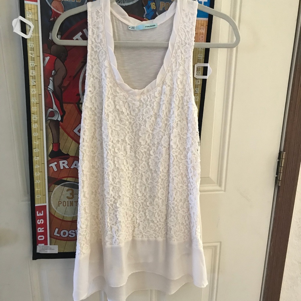 Floral Maurices Tank Top